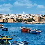 Appartement Avec Terrasse Au Coeur Du Centre-Ville De Rabat